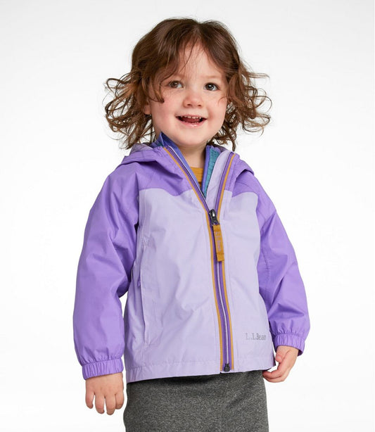Toddlers' Discovery Rain Jacket, Colorblock | L.L.Bean for sale