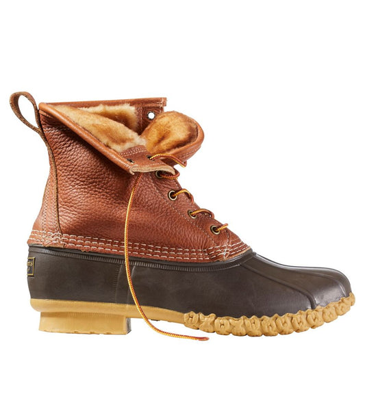 Men's Bean Boots, 8" Shearling-Lined Insulated | L.L.Bean for sale