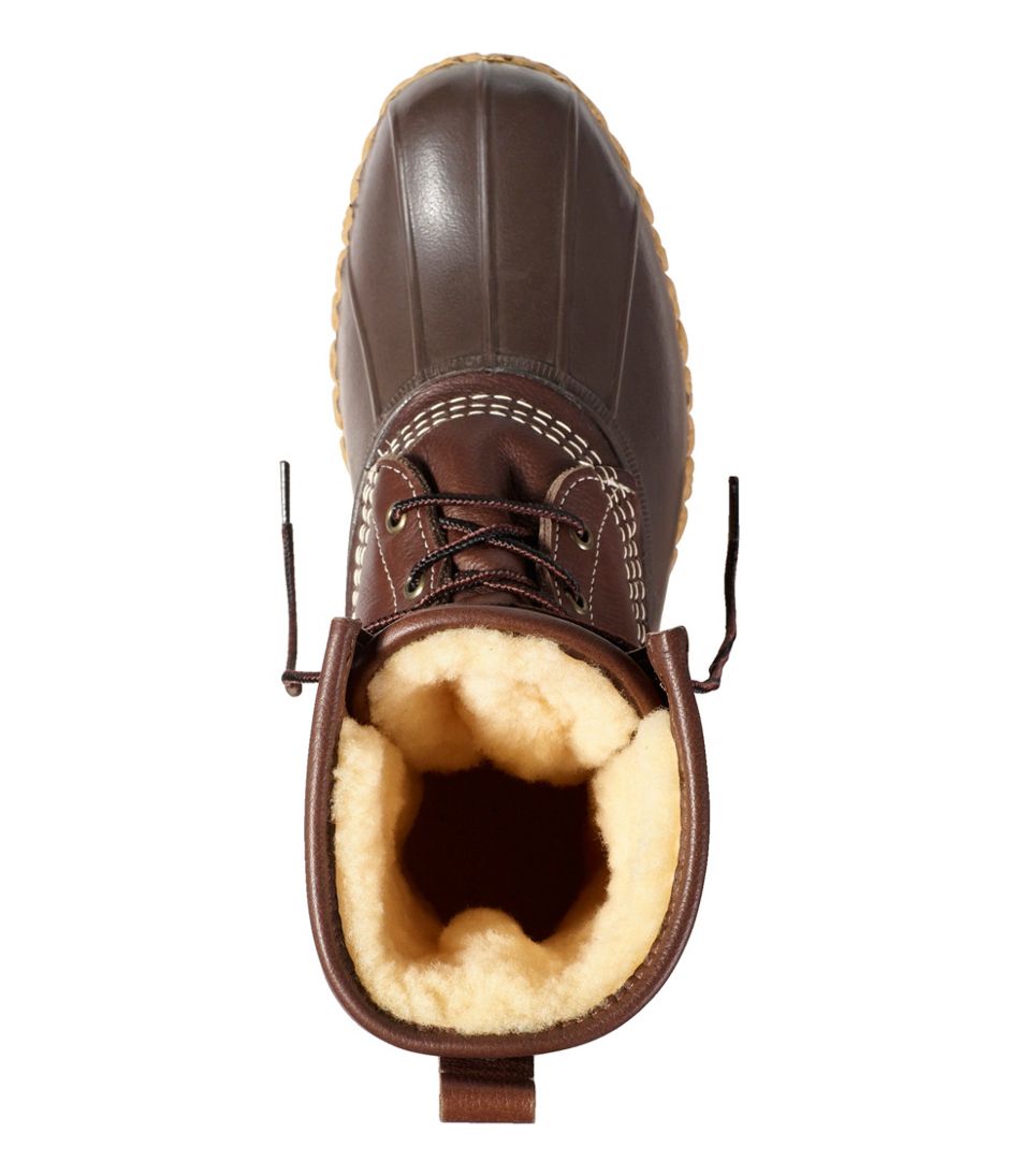 Men's Bean Boots, 10" Shearling-Lined | L.L.Bean outlet