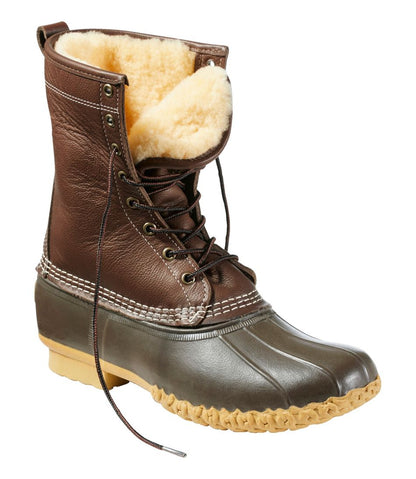 Men's Bean Boots, 10" Shearling-Lined | L.L.Bean outlet