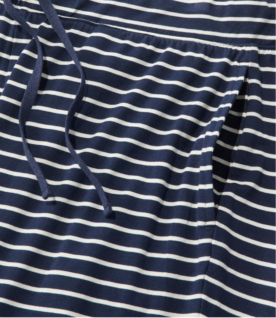 Women's Super-Soft Shrink-Free Button Front Pajama Set, Stripe | L.L.Bean on sale