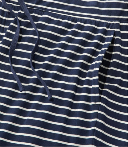 Women's Super-Soft Shrink-Free Button Front Pajama Set, Stripe | L.L.Bean on sale