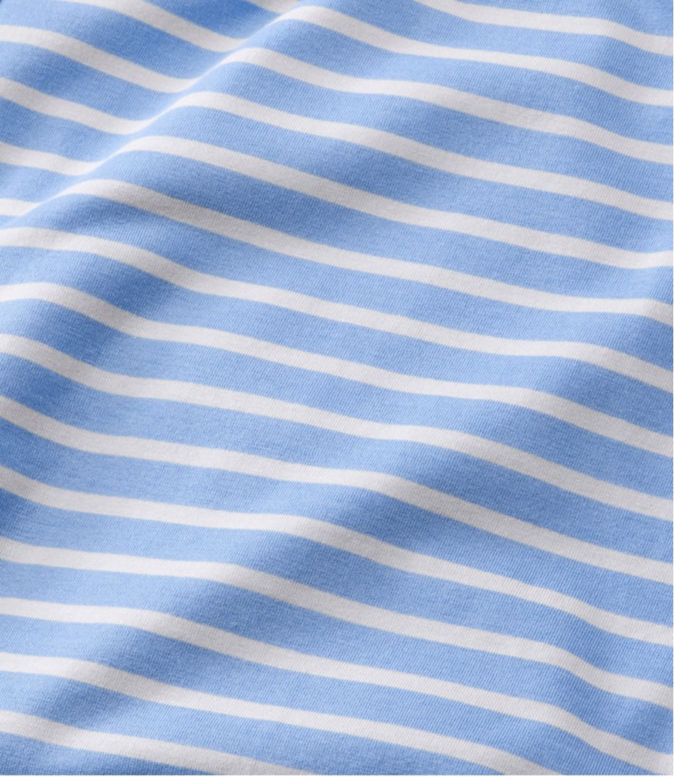Women's Super-Soft Shrink-Free Button Front Pajama Set, Stripe | L.L.Bean on sale