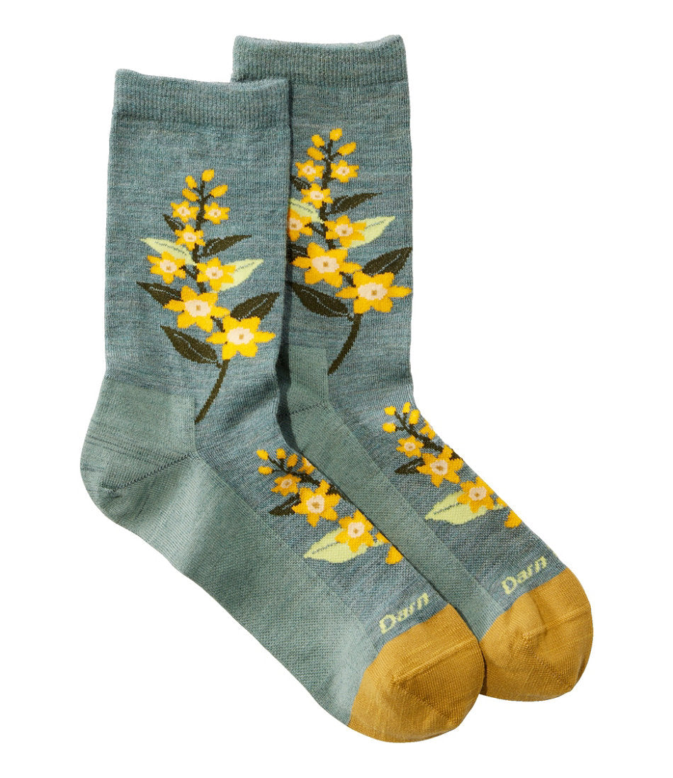 Women's Darn Tough Blossom Lifestyle Crew Socks | L.L.Bean sale - US 7591