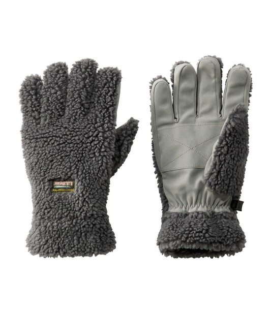 Adults' Mountain Pile Fleece Gloves | L.L.Bean for sale