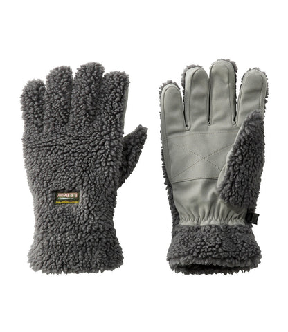Adults' Mountain Pile Fleece Gloves | L.L.Bean for sale - US 7463