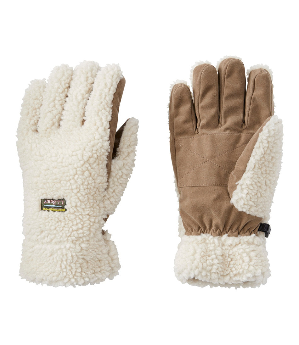 Adults' Mountain Pile Fleece Gloves | L.L.Bean for sale - US 7463