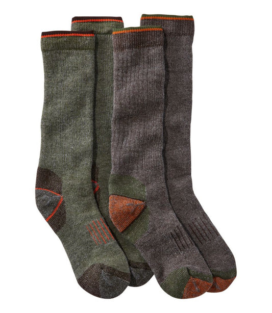 Muck Heavyweight Merino Wool Blend Socks, Boot Height 2-Pack | L.L.Bean outlet