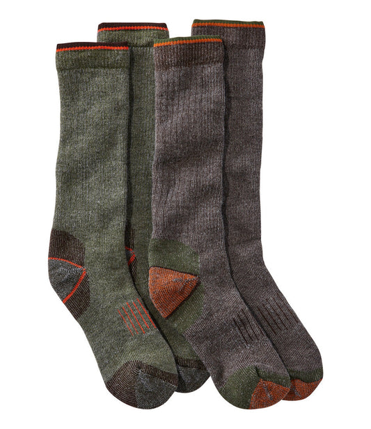 Muck Heavyweight Merino Wool Blend Socks, Boot Height 2-Pack | L.L.Bean outlet - US 8468