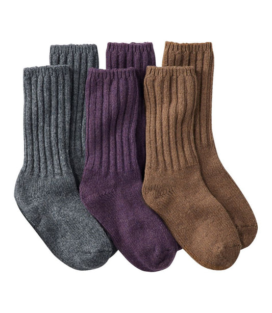 Adults' Merino Wool Ragg Socks, 3-Pack | L.L.Bean on sale