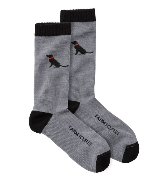 Adults' Farm to Feet Sunderland Crew Socks, Light Cushion | L.L.Bean outlet