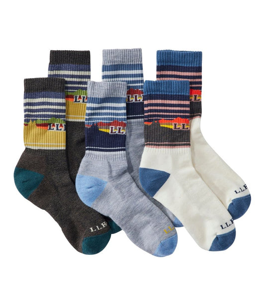 Adults' Katahdin Hiker Socks Gift Set, 3-Pack | L.L.Bean discount