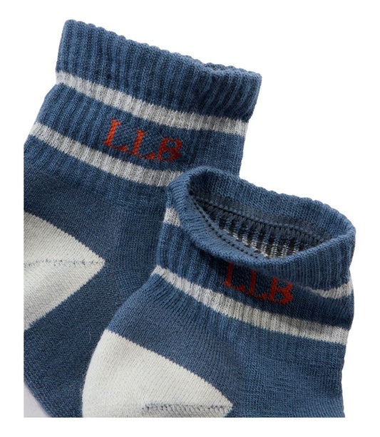 Adults' Katahdin Hiker Socks, 1/4 Crew Stripe | L.L.Bean sale