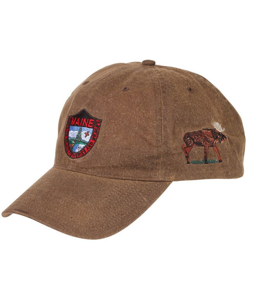 Adults' MIF&W Waxcloth Hat, Moose | L.L.Bean near me