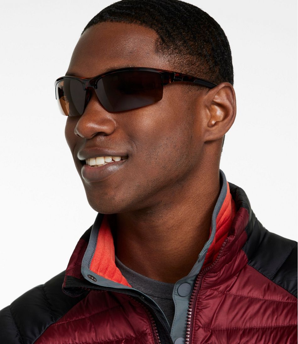 Adults' L.L.Bean Half-Time Polarized Sunglasses | L.L.Bean outlet