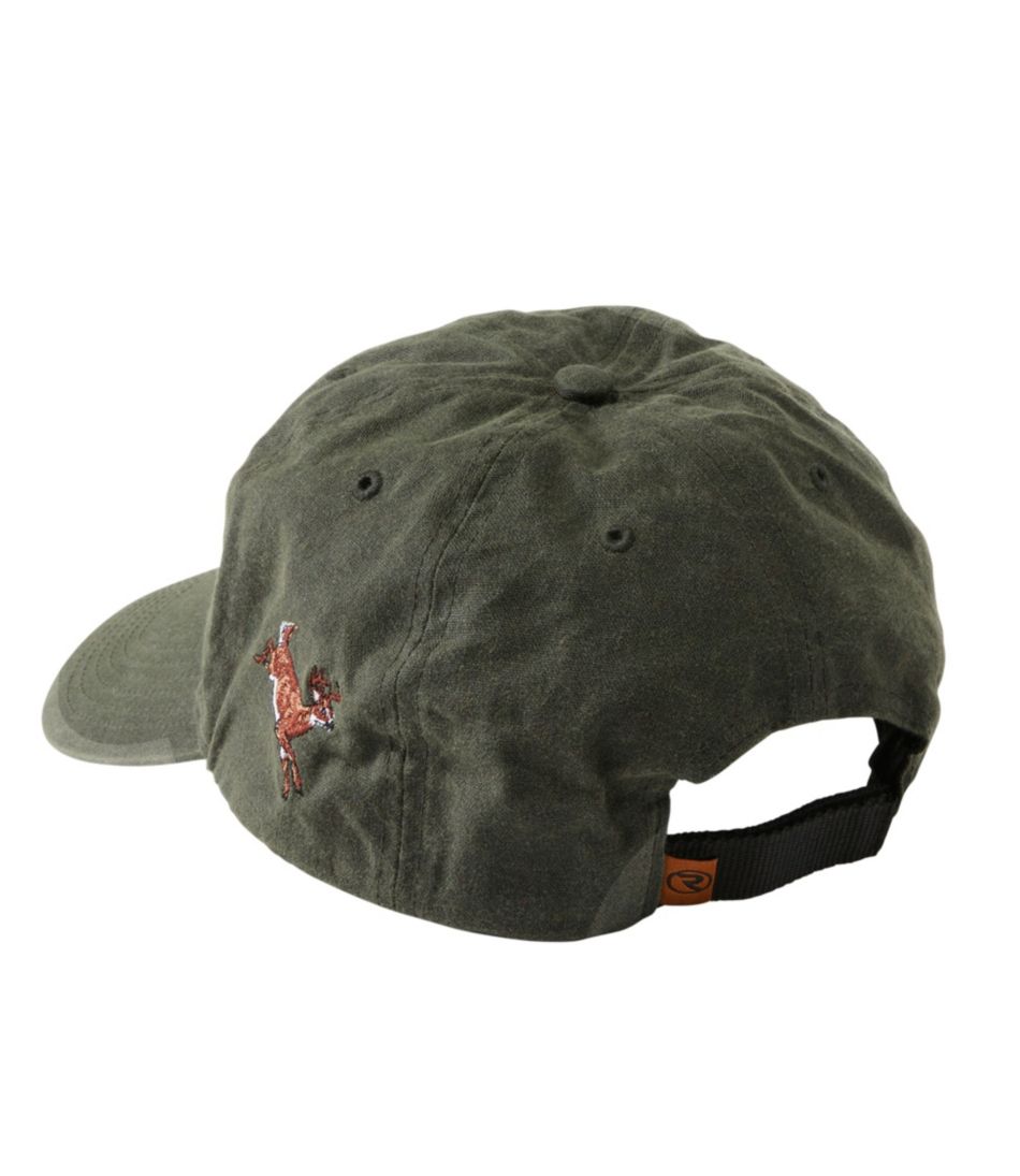 Adults' MIF&W Waxcloth Hat, White-Tailed Deer | L.L.Bean outlet