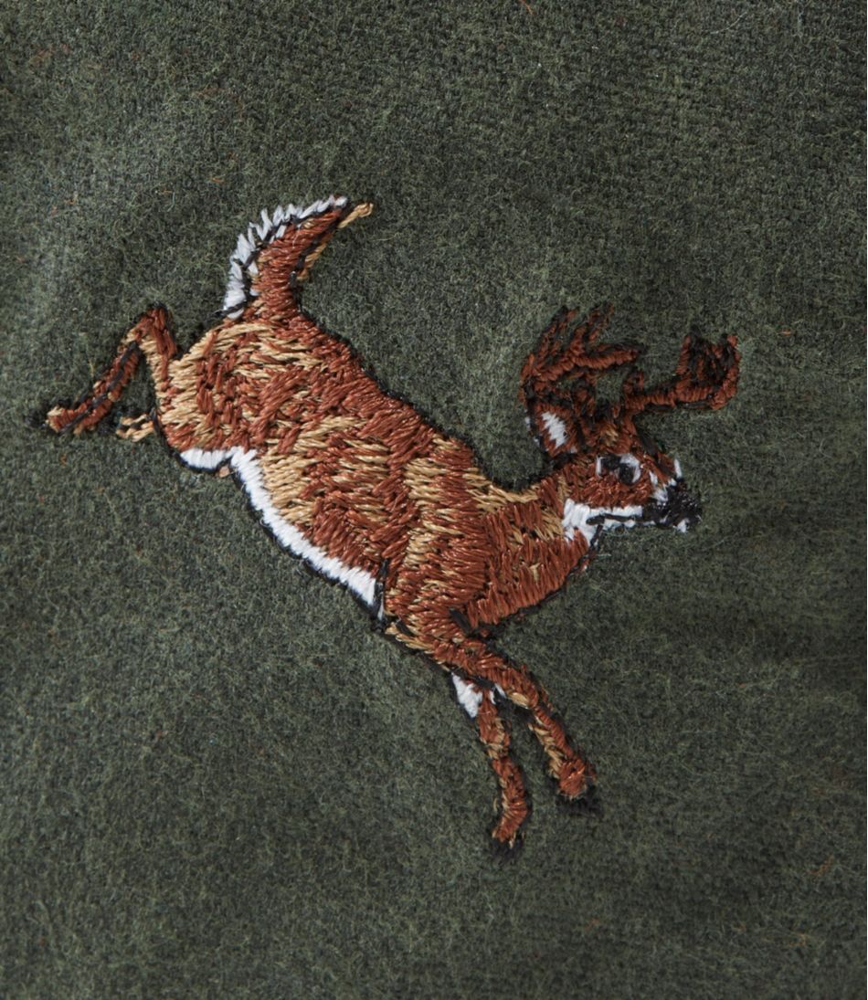 Adults' MIF&W Waxcloth Hat, White-Tailed Deer | L.L.Bean outlet