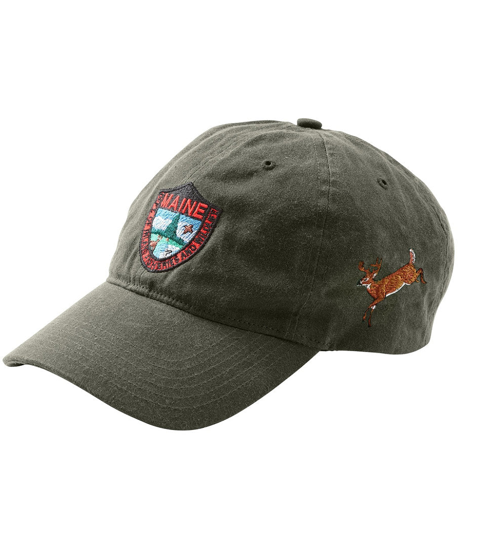 Adults' MIF&W Waxcloth Hat, White-Tailed Deer | L.L.Bean outlet - US 8613