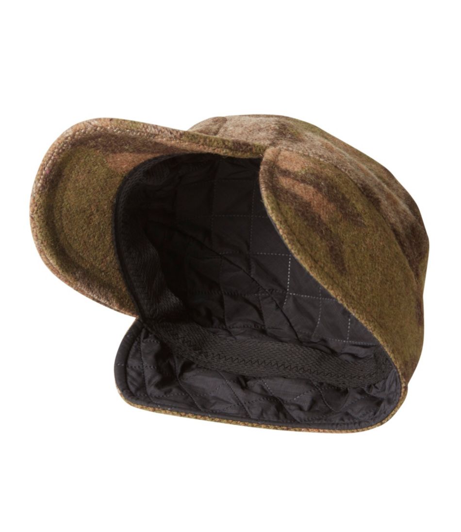 Adults' Maine Guide Wool Cap with PrimaLoft, Camouflage | L.L.Bean for sale