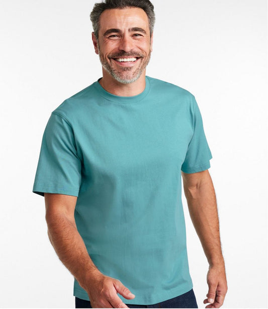 Men's Carefree Unshrinkable Tee, Traditional Fit Short-Sleeve | L.L.Bean discount