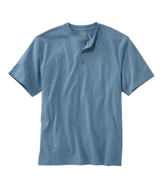 Men's Carefree Unshrinkable Tee, Traditional Fit, Henley | L.L.Bean online