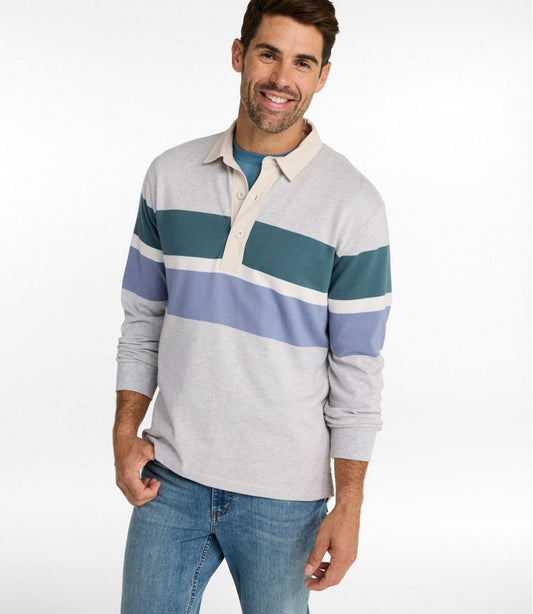 Men's Bean's Vintage Soft Rugby, Chest Stripe | L.L.Bean online