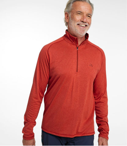 Men's Bean's Access Trail Tee, Quarter-Zip | L.L.Bean for sale