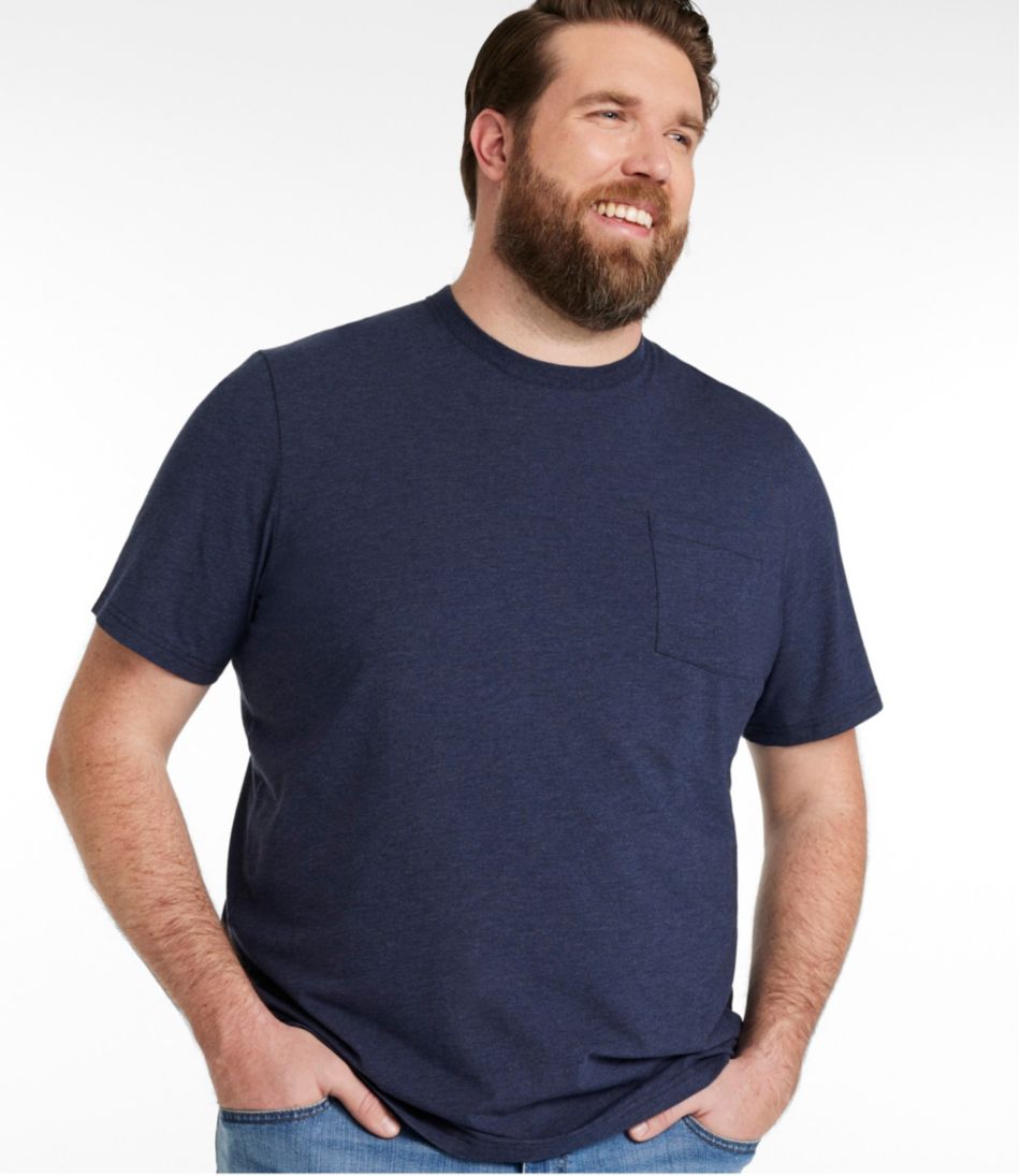 Men's Comfort Stretch Performance® Pima Pocket Tee, Short-Sleeve | L.L.Bean near me