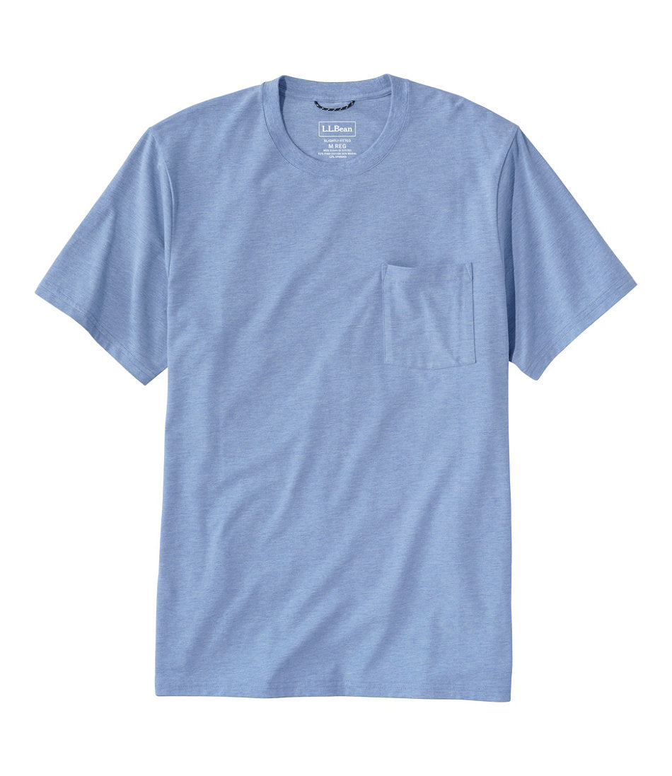 Men's Comfort Stretch Performance® Pima Pocket Tee, Short-Sleeve | L.L.Bean near me - US 5875