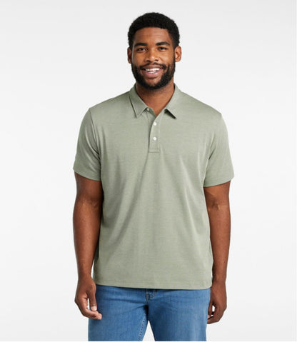 Men's Comfort Stretch Performance® Polo, Short-Sleeve, Slightly Fitted | L.L.Bean online