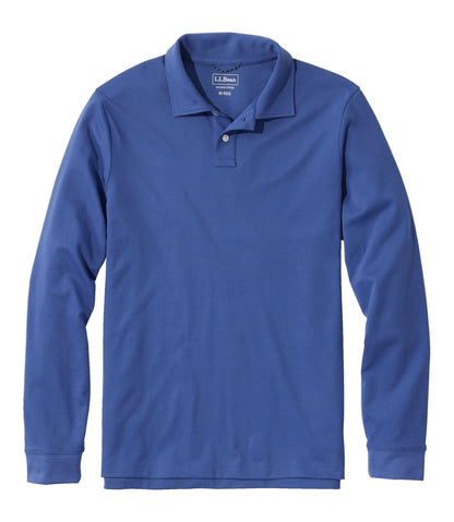 Men's Comfort Stretch Performance® Polo, Long-Sleeve, Slightly Fitted | L.L.Bean sale