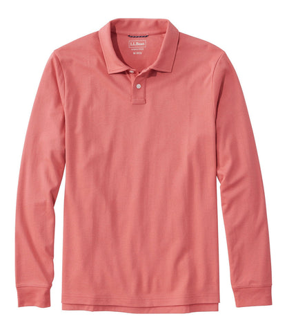 Men's Comfort Stretch Performance® Polo, Long-Sleeve, Slightly Fitted | L.L.Bean sale - US 7920