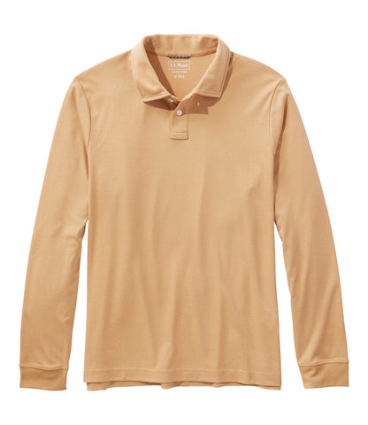 Men's Comfort Stretch Performance® Polo, Long-Sleeve, Slightly Fitted | L.L.Bean sale - US 7920