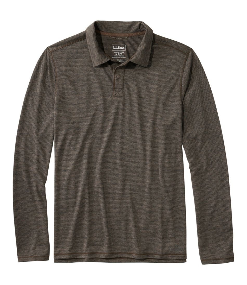 Men's Ultralight Adventure Polo, Long-Sleeve | L.L.Bean on sale