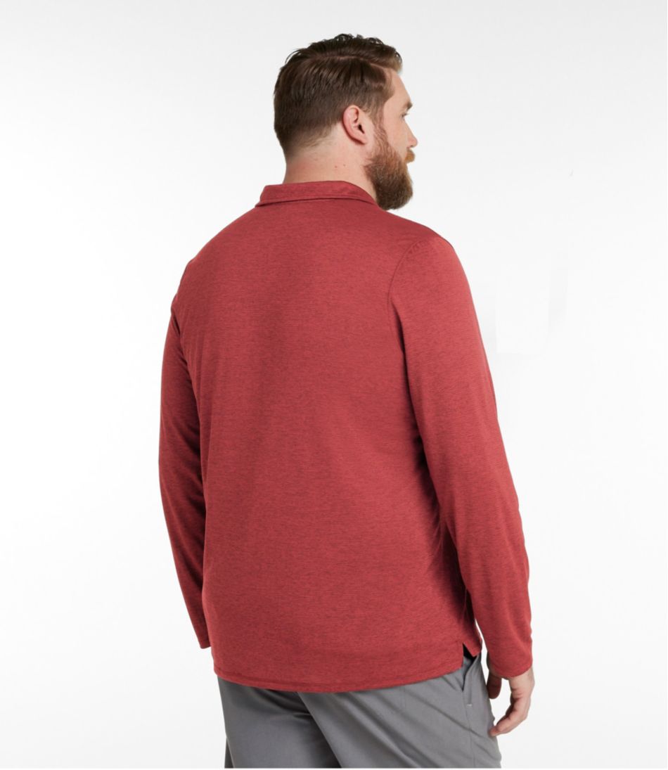 Men's Ultralight Adventure Polo, Long-Sleeve | L.L.Bean on sale