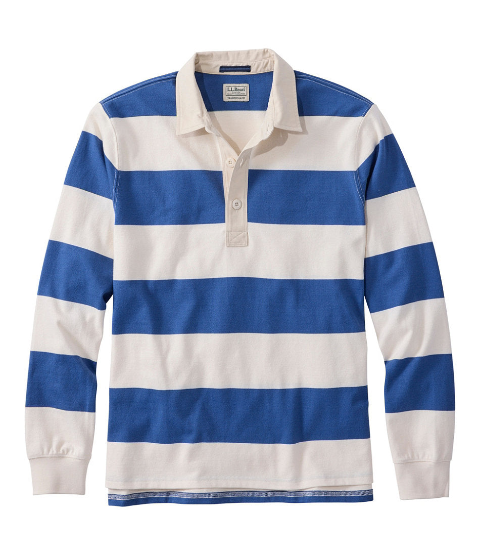 Men's Bean's Vintage Soft Rugby, Stripe | L.L.Bean near me - US 9989