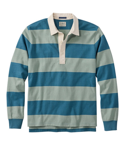 Men's Bean's Vintage Soft Rugby, Stripe | L.L.Bean near me - US 9989