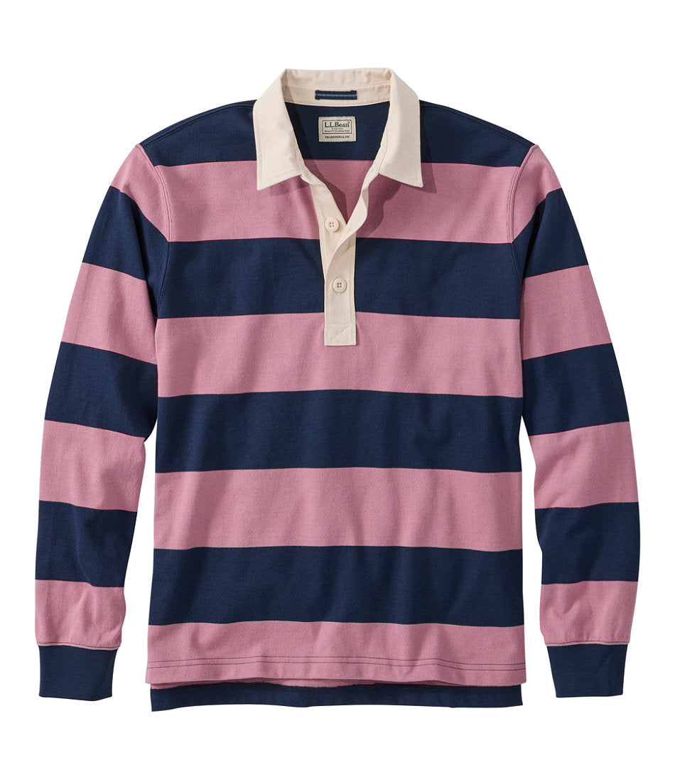 Men's Bean's Vintage Soft Rugby, Stripe | L.L.Bean near me - US 9989