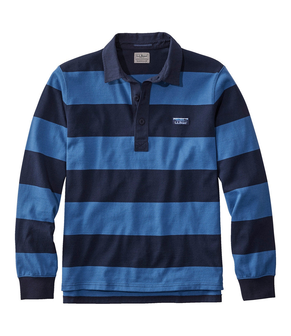 Men's Bean's Vintage Soft Rugby, Stripe | L.L.Bean near me - US 9989