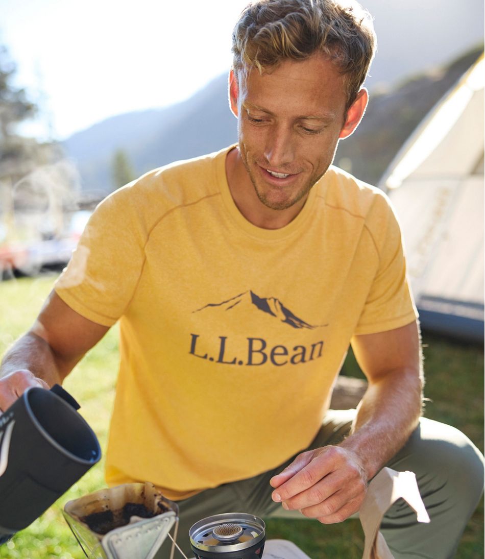 Men's Bean's Access Trail Tee, Graphic | L.L.Bean sale