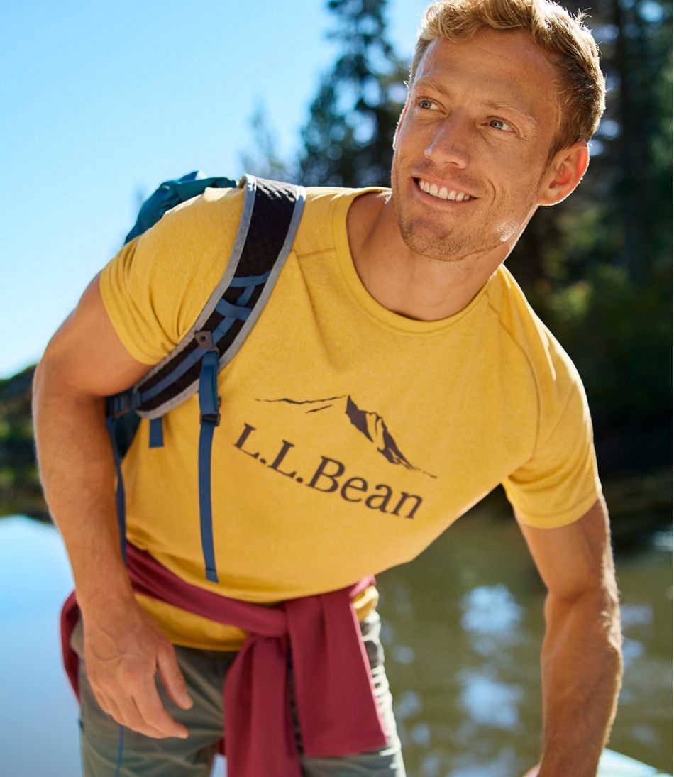 Men's Bean's Access Trail Tee, Graphic | L.L.Bean sale