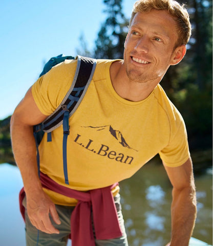 Men's Bean's Access Trail Tee, Graphic | L.L.Bean sale