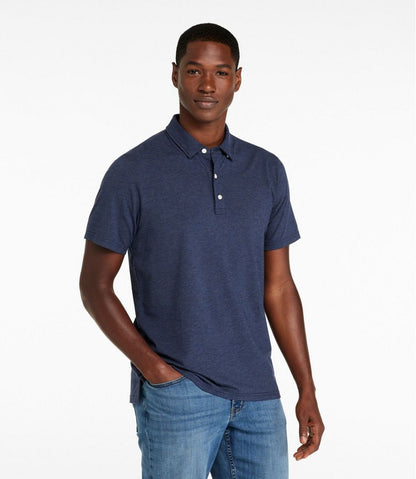 Men's Comfort Stretch Performance® Pima Polo, Short-Sleeve | L.L.Bean outlet