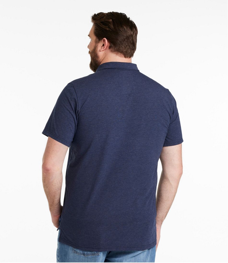 Men's Comfort Stretch Performance® Pima Polo, Short-Sleeve | L.L.Bean outlet