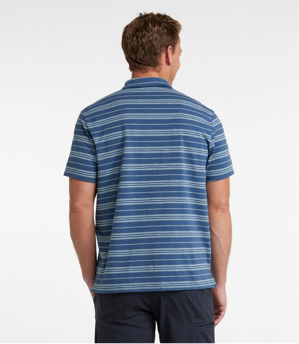 Men's Lakewashed Performance Polo, Short-Sleeve, Stripe | L.L.Bean online
