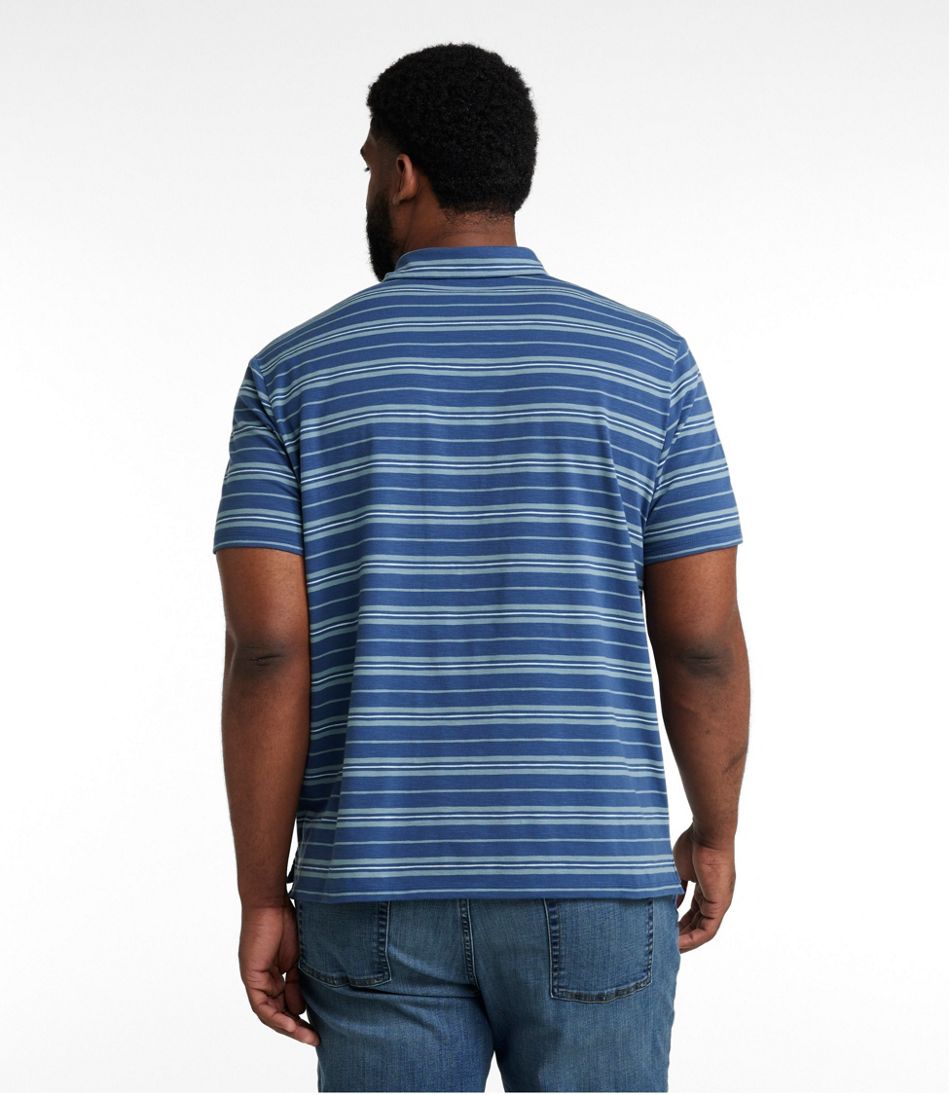 Men's Lakewashed Performance Polo, Short-Sleeve, Stripe | L.L.Bean online