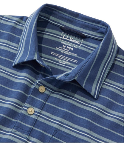 Men's Lakewashed Performance Polo, Short-Sleeve, Stripe | L.L.Bean online