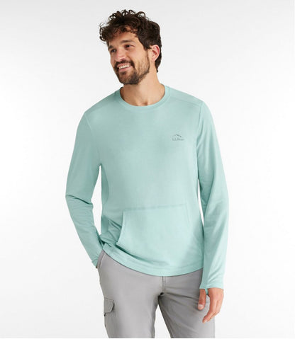 Men's Tropicwear Comfort Crew, Long-Sleeve | L.L.Bean outlet