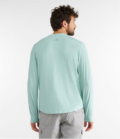 Men's Tropicwear Comfort Crew, Long-Sleeve | L.L.Bean outlet