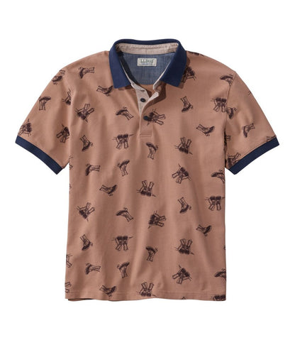 Men's Casco Bay Rugged Polo, Short-Sleeve, Print | L.L.Bean sale
